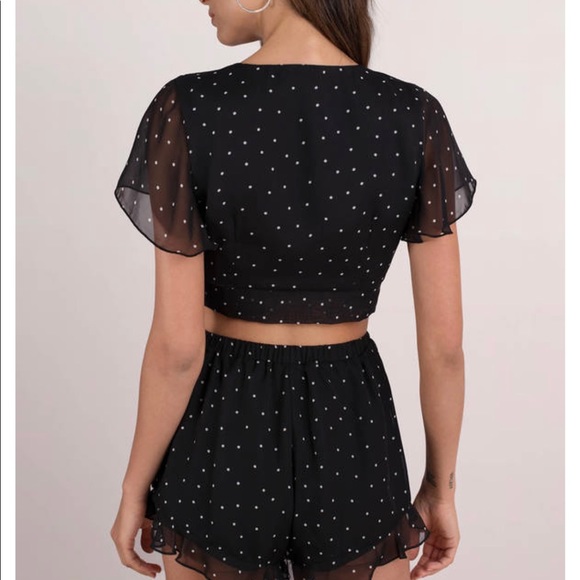 Polka Dot Two Piece Set - Picture 3 of 5